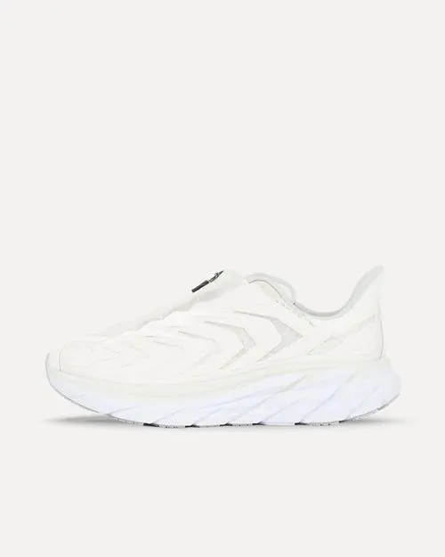 HOKA Project Clifton Blanc De Blanc/ Lunar Rock 1127924-BDBLR sneaker