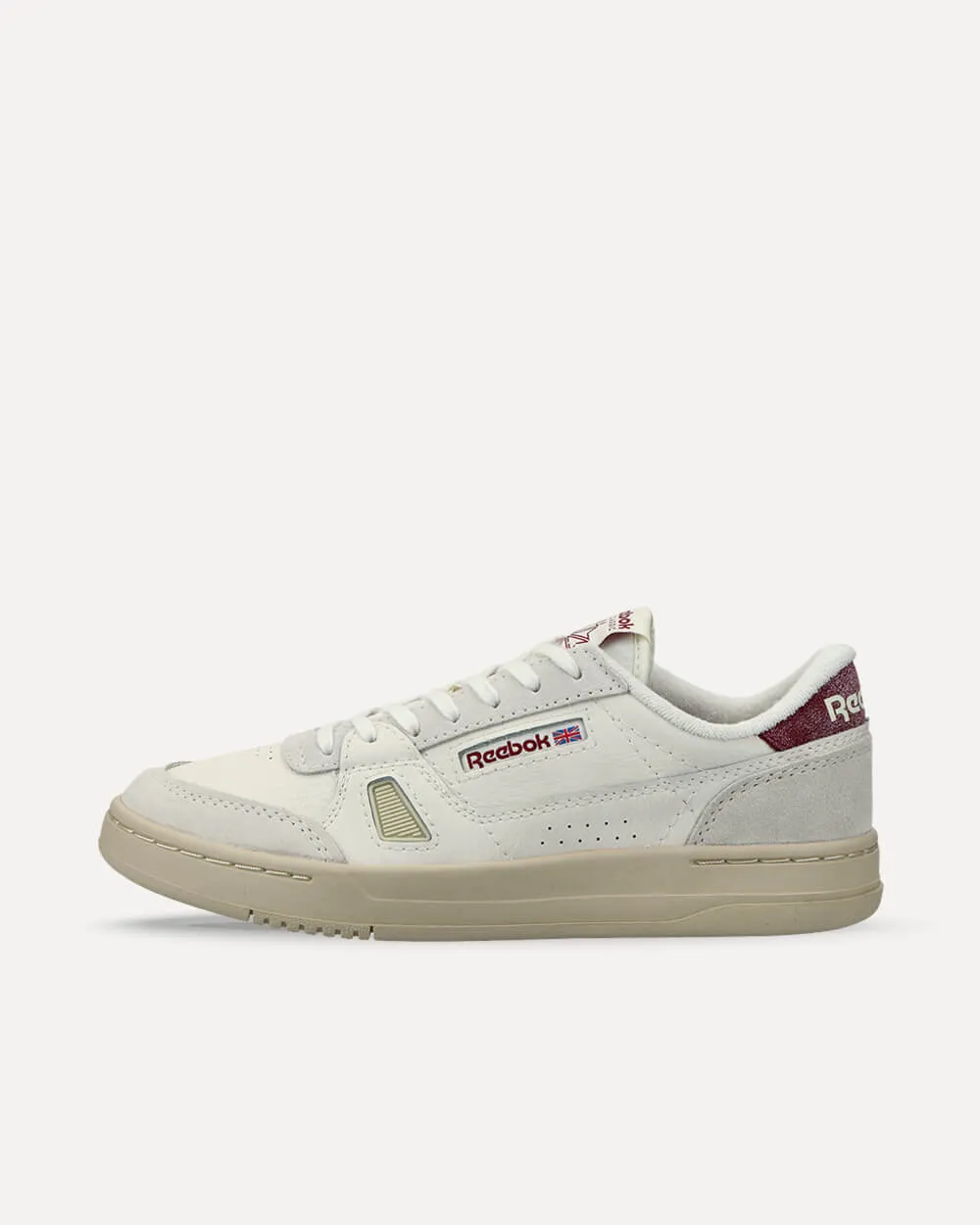 Reebok LT Court chalk / classic burgundy FZ6006 sneaker