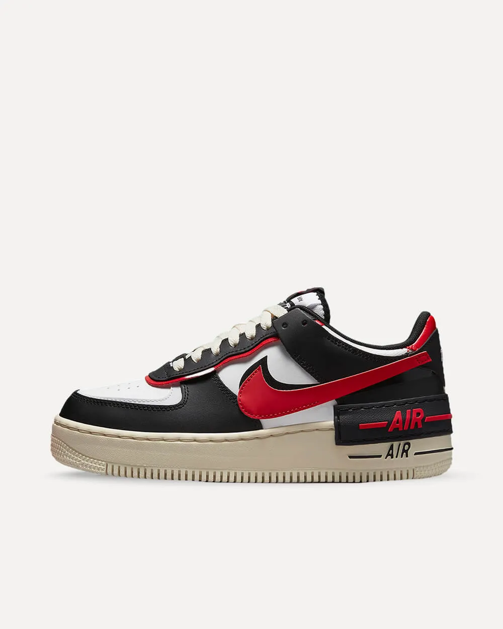 Nike Wmns Air Force 1 Shadow „University Red“ Summit White / University Red / Black / White DR7883-102 sneaker