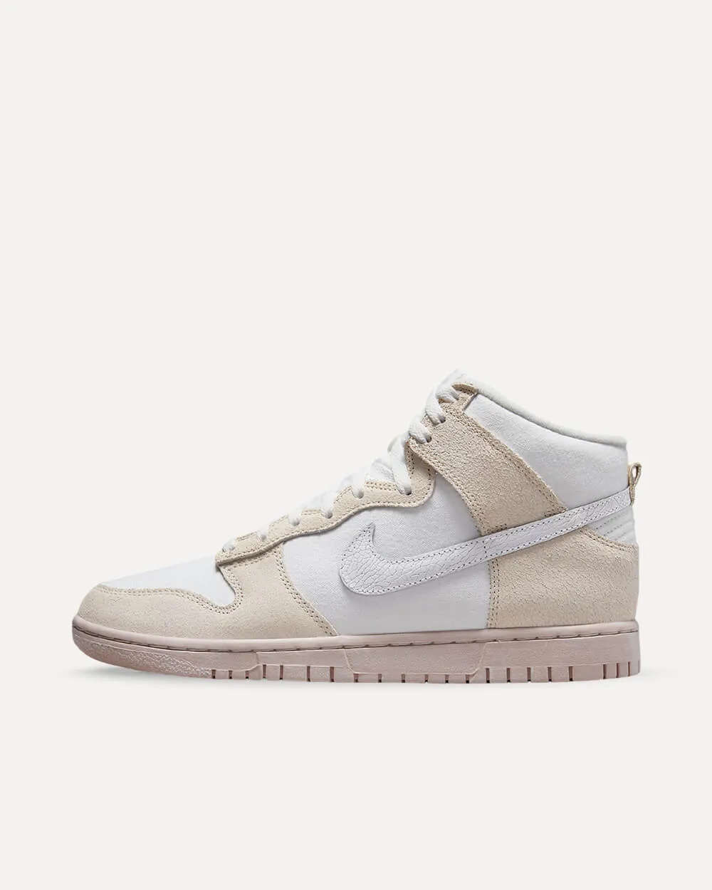 Nike Dunk High Retro Premium Summit White / White / Phantom / Pink Oxford DV0822-100 sneaker