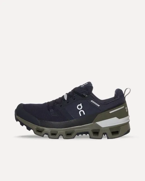 On Cloudwander Waterproof Midnight / Olive 7398604 sneaker