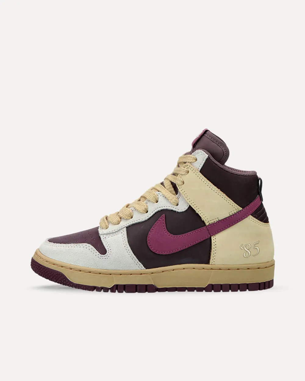 Nike Wmns Dunk High 1985 „Valentine’s Day“ ALABASTER/ROSEWOOD-EARTH-NIGHT MAROON FD0794-700 sneaker
