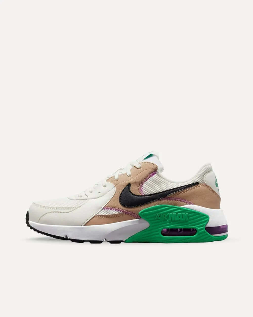 Nike Air Max Excee Sail / Black / Hemp / Stadium Green CD4165-117 sneaker