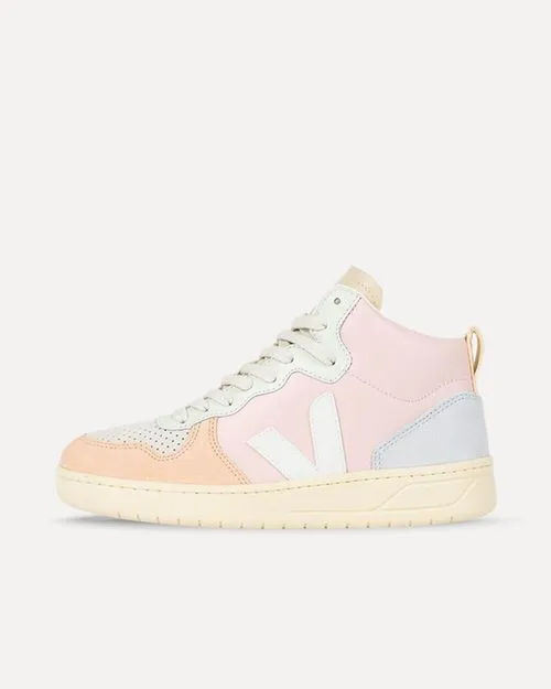 Veja V-15 Leather W PETALE_WHITE_MULTICO VQ0203142 sneaker