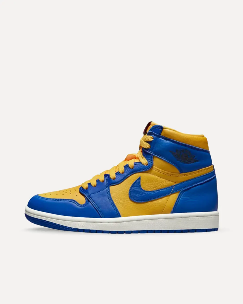 Nike Wmns Air Jordan 1 High OG „Reverse Laney“ Varisty Maize / Game Royal / Sail FD2596-700 sneaker