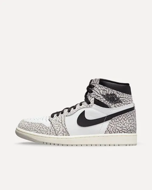 Nike Air Jordan 1 „White Cement“ Tech Grey / Muslin / Black / White DZ5485-052 sneaker