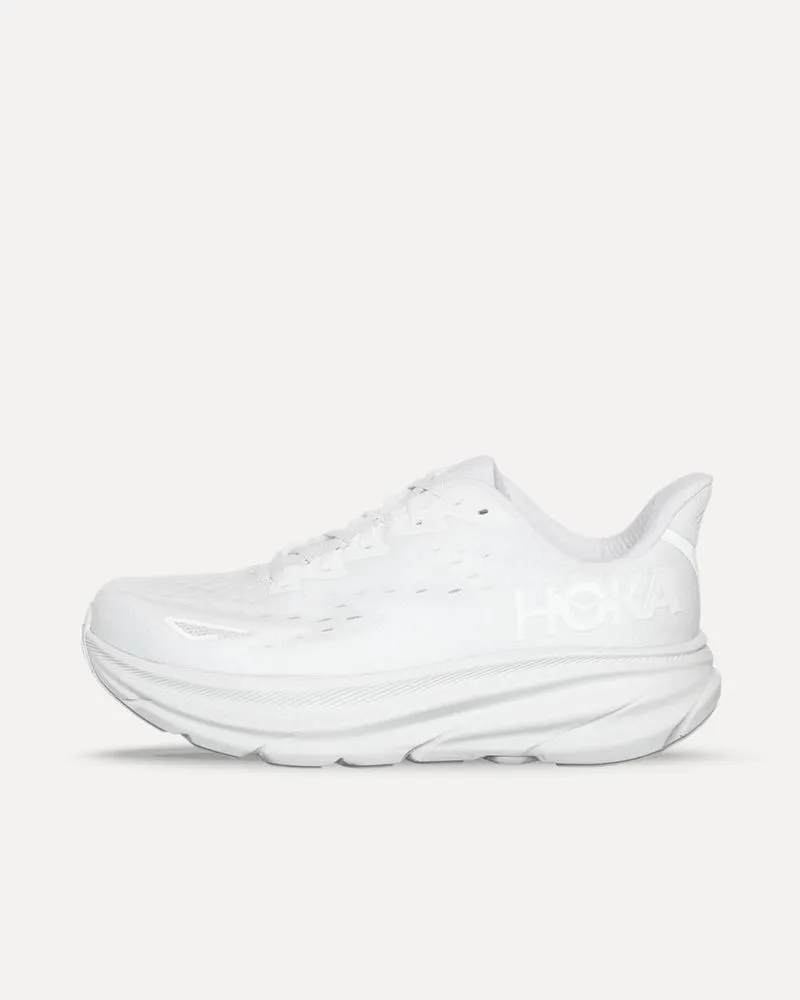 HOKA Clifton 9 White / White 1127895-WWH sneaker