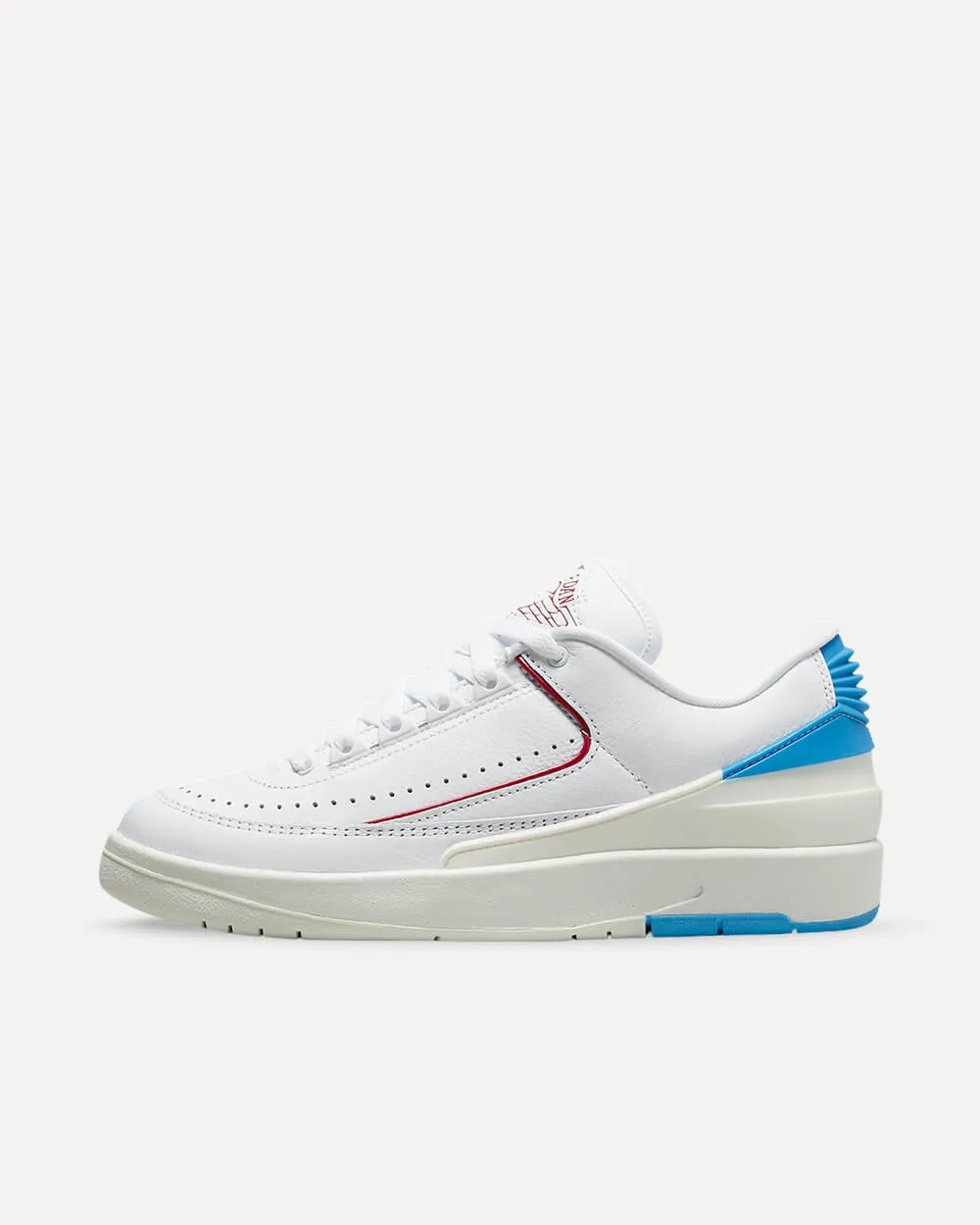 Nike Air Jordan 2 Retro Low „UNC to Chicago“ White / Gym Red / Dark Powder Blue / Sail DX4401-164 sneaker