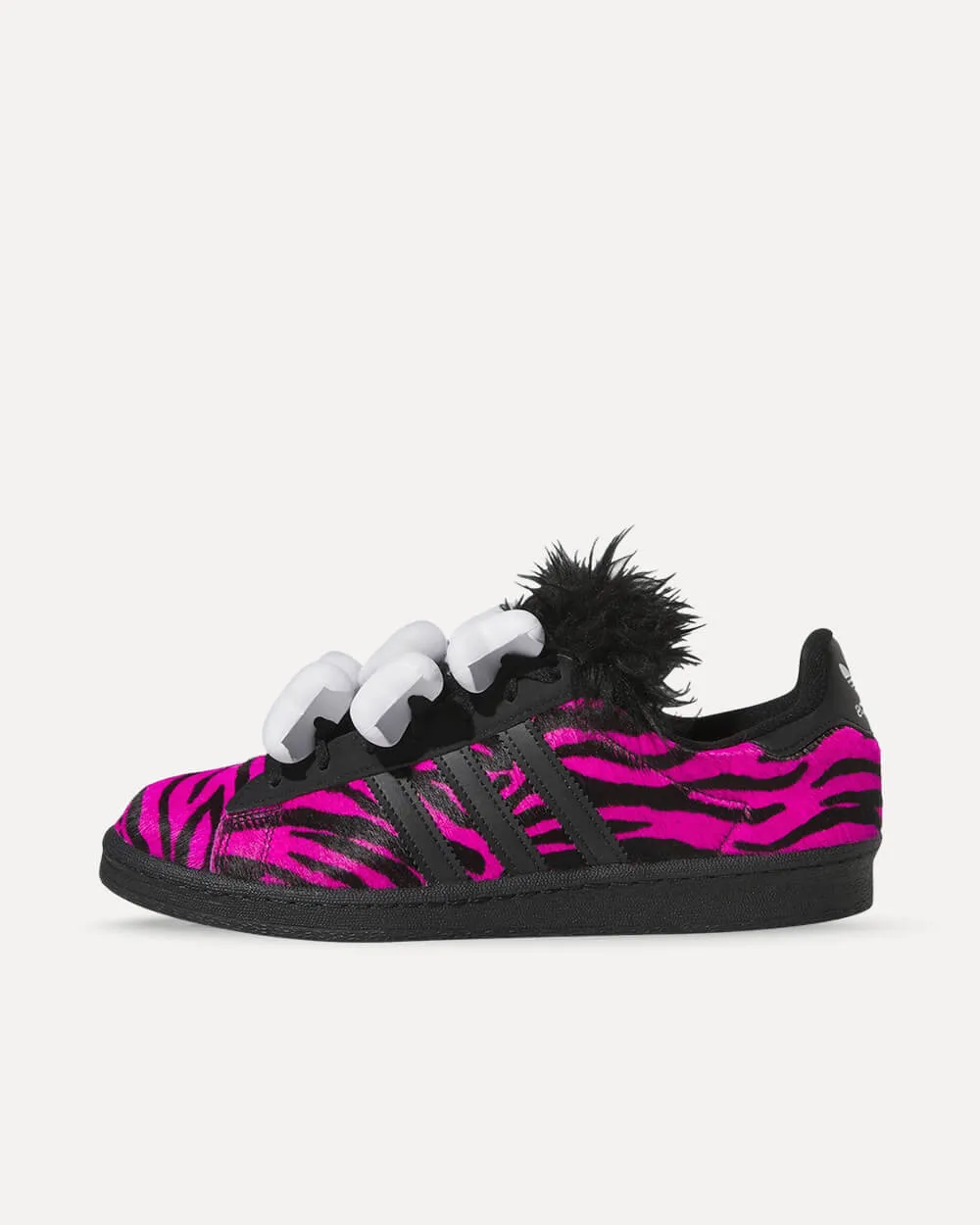 adidas x Jeremy Scott Campus 80s „Bones“ Pink/Black HQ4494 sneaker