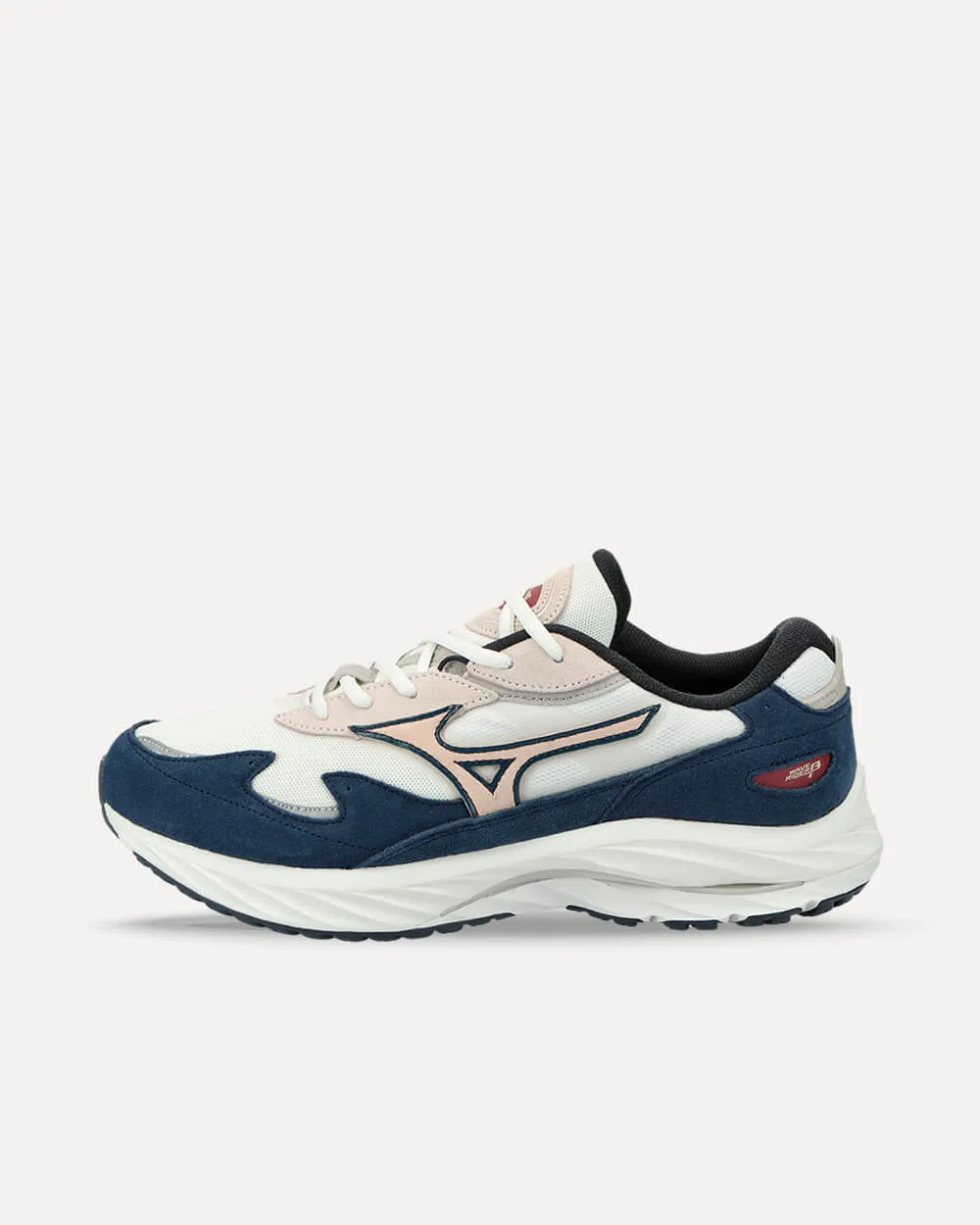 Mizuno SportStyle Wave Rider ß Beta snow white / shifting sand / insignia blue D1GA330904 sneaker