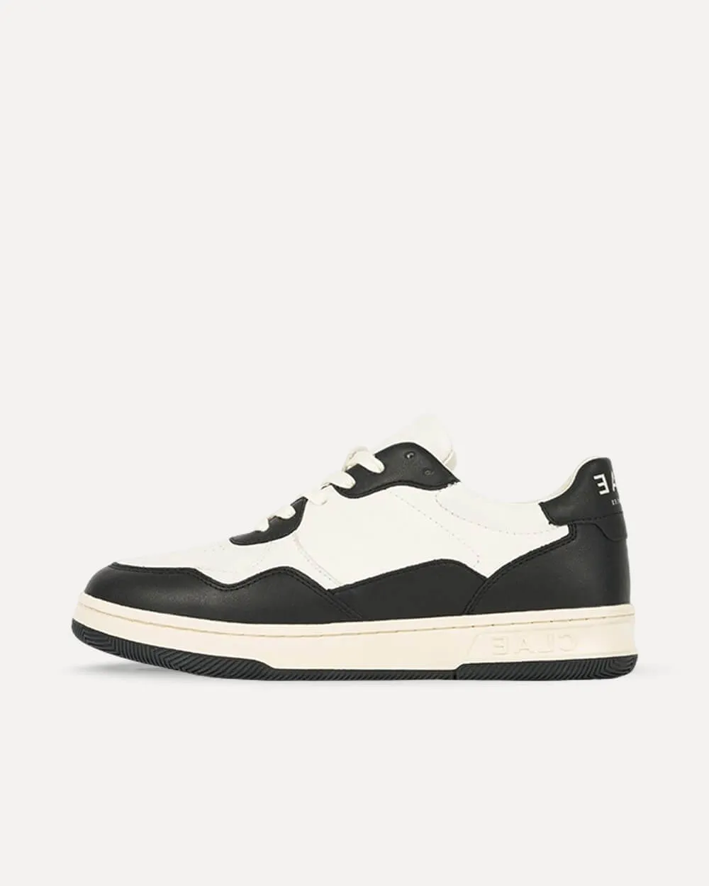 CLAE Elford Black Leather/ Off-White CL-AEF02-BLO sneaker