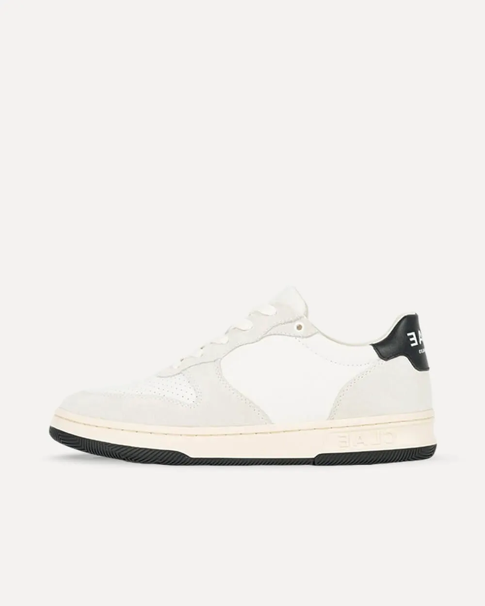 CLAE Malone White Leather/ Black CL-AMA01-WLB sneaker