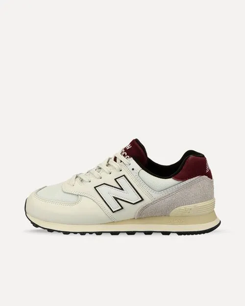 New Balance U574YR2 White/Bordeaux U574YR2 sneaker