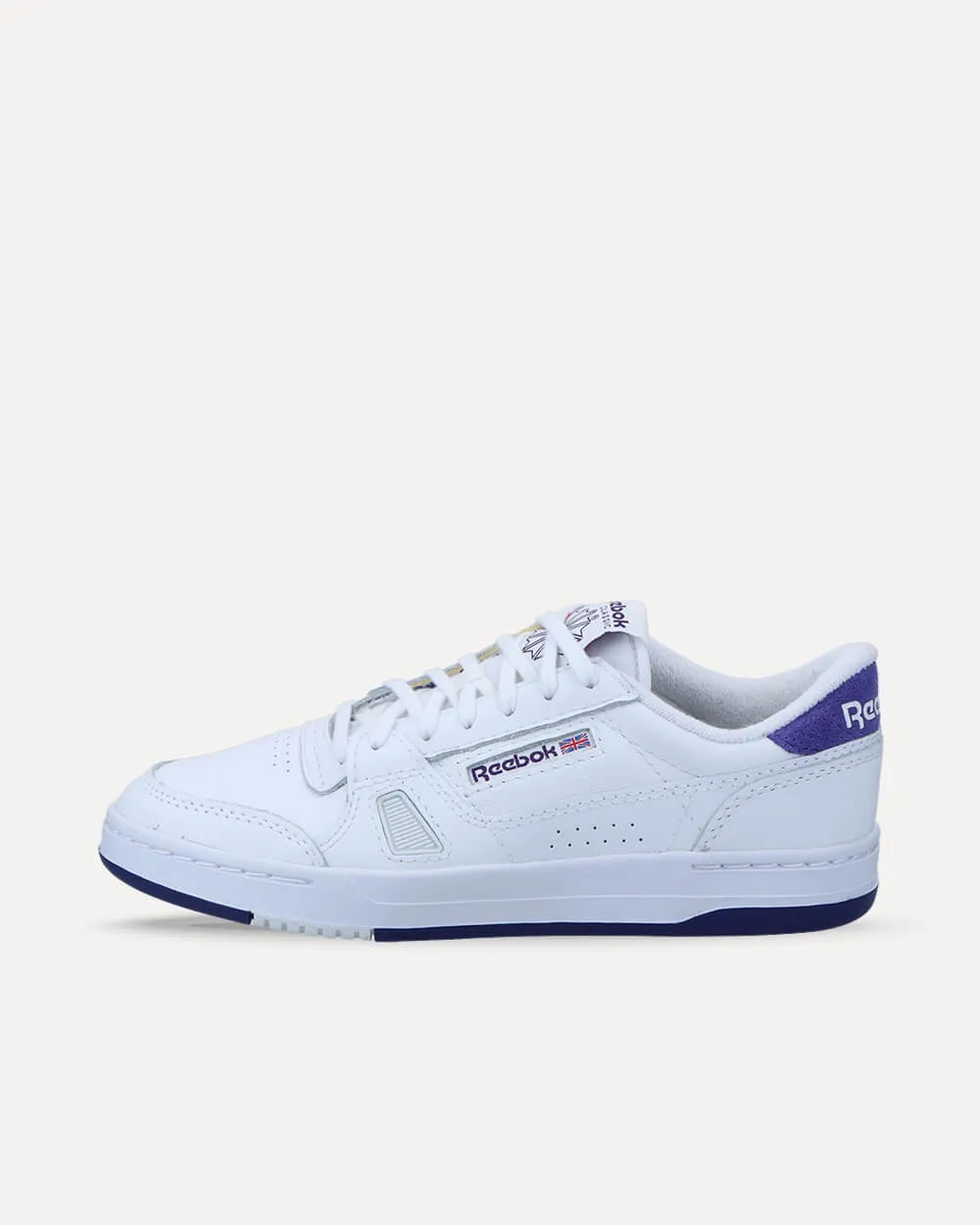 Reebok LT Court Cloud White / Cloud White / Bold Purple GY0081 sneaker