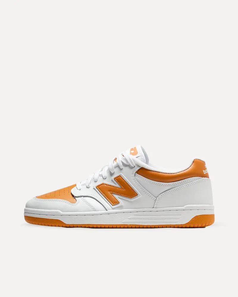 New Balance BB480LMO White / Madras Orange BB480LMO sneaker