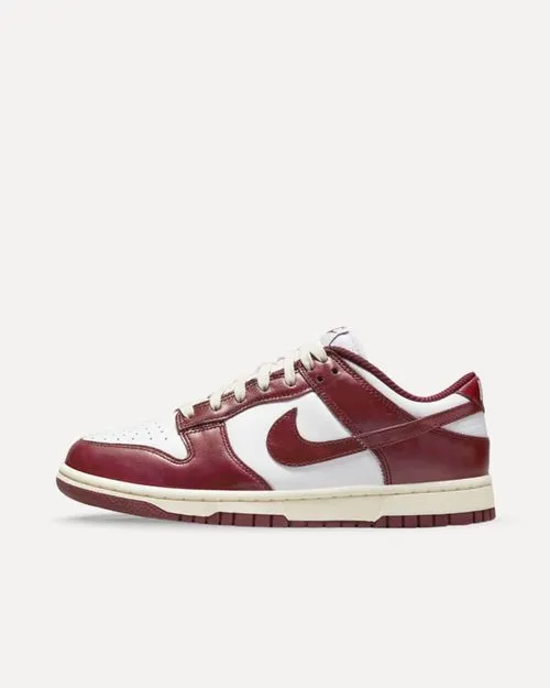 Nike Dunk Low PRM WHITE/TEAM RED-COCONUT MILK FJ4555-100 sneaker
