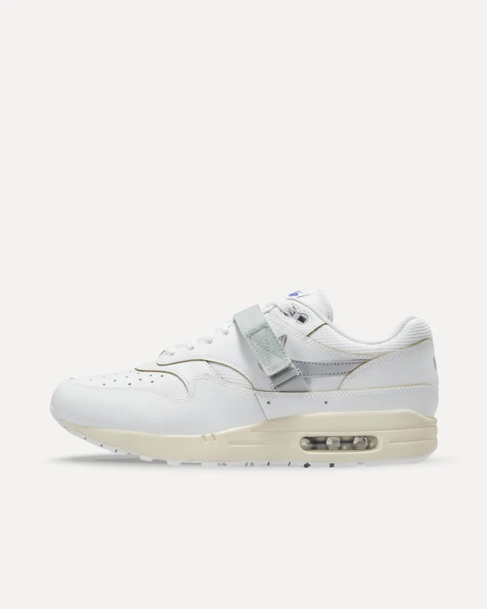Nike Air Max 1 WHITE/NEUTRAL GREY/VARSITY ROYAL/COCONUT MILK FJ5472-121 sneaker