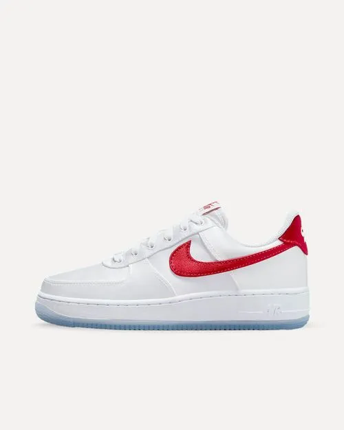 Nike Air Force 1 ’07 ESS SNKR White / Varsity Red DX6541-100 sneaker