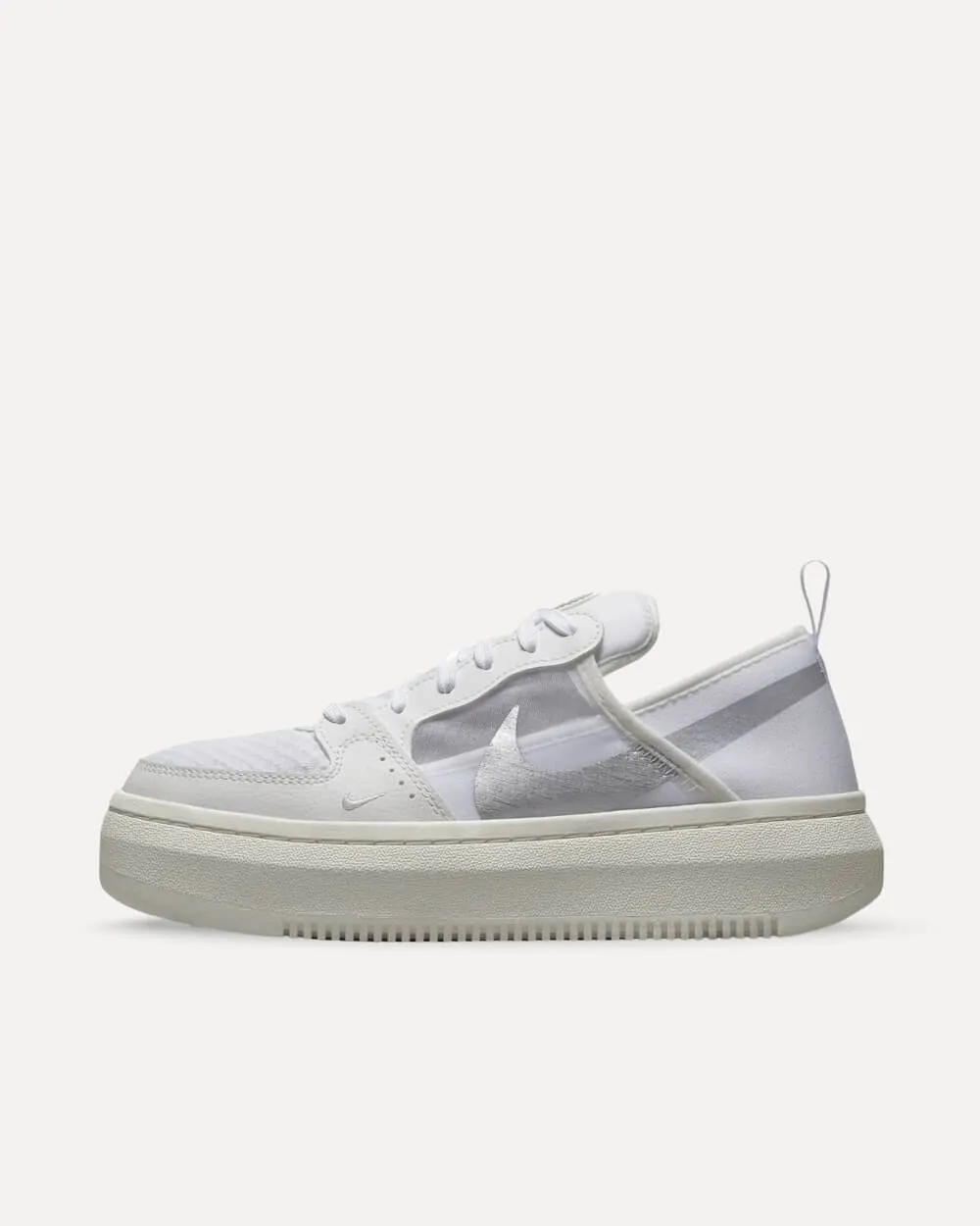 Nike Court Vision Alta White / Metallic Silver / Sail CW6536-102 sneaker