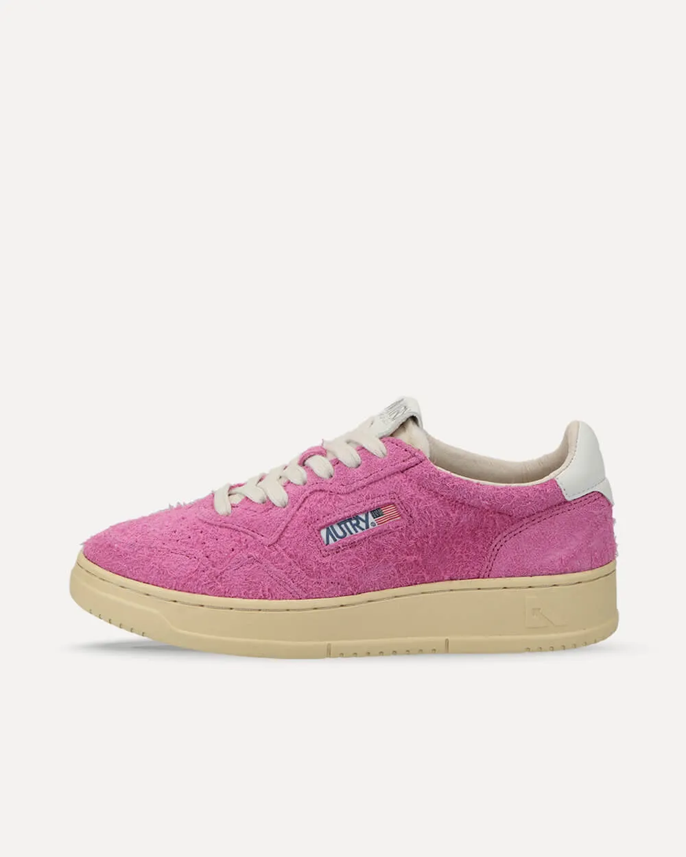 Autry Medalist Low HAIR/SUEDE FUCHSIA AULMHS08 sneaker