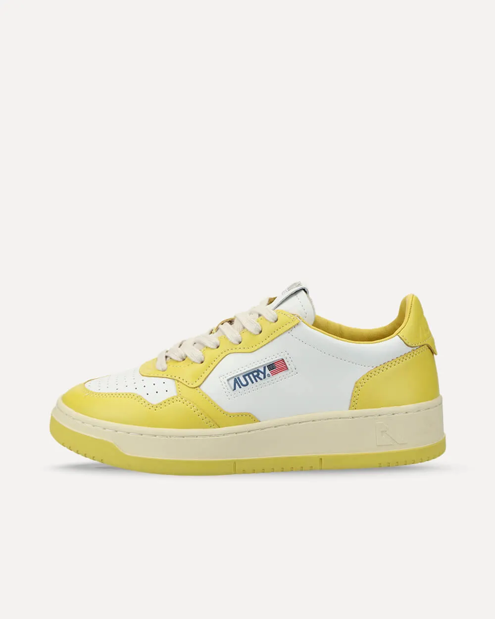 Autry Medalist Low W LEAT/LEAT WHT/LIME AULWWB27 sneaker