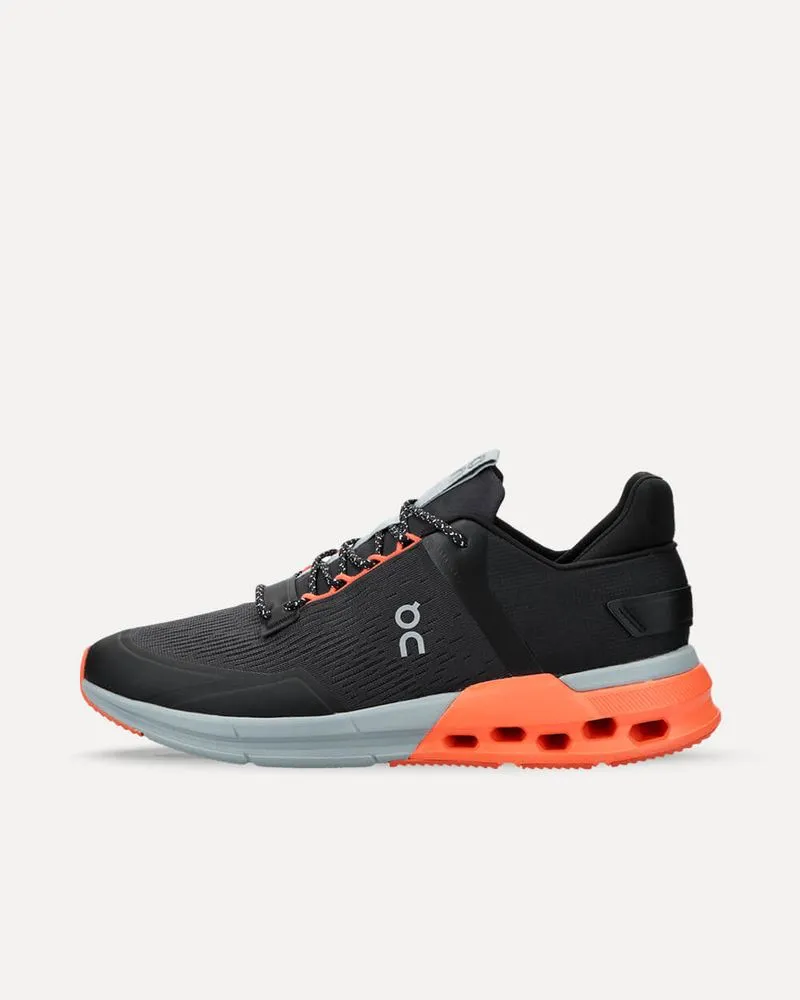 On Cloudnova Flux Black / Flame 3MD10260666 sneaker