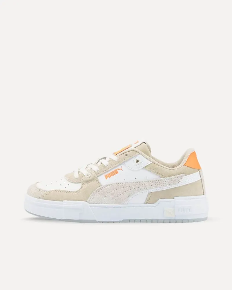 Puma CA Pro Glitch Suede Puma White / Warm White / Ultra Orange 390682-02 sneaker