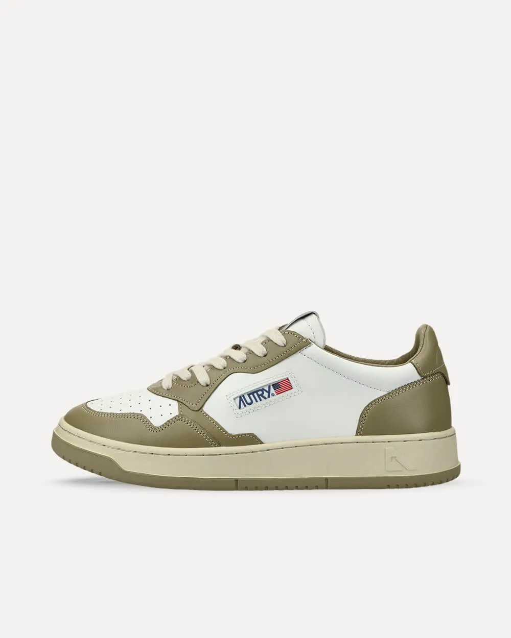 Autry Medalist Low LEAT/LEAT WHT/MUD BROWN AULMWB31 sneaker