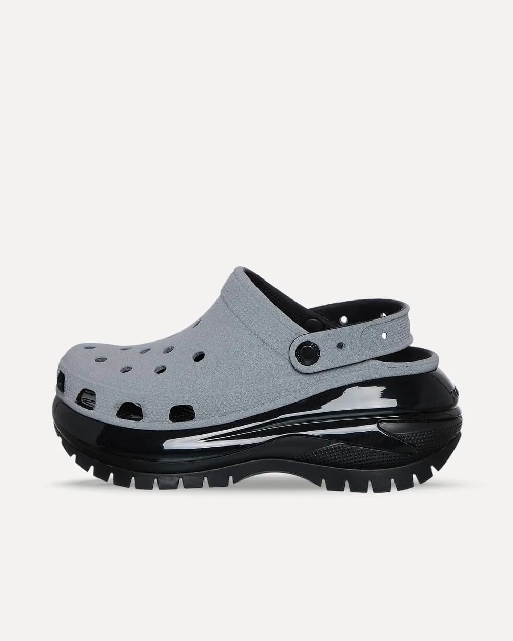 Crocs Mega Crush Reflective Clog Black / Reflective 209172-1LP sneaker