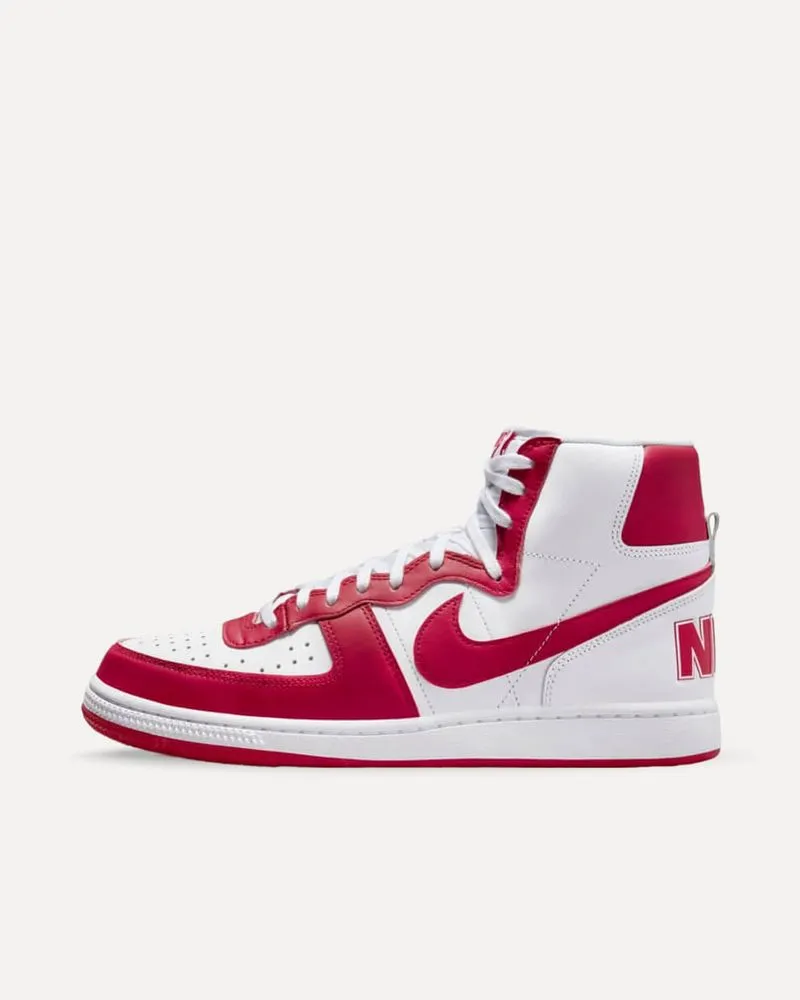 Nike Terminator High “University Red” WHITE/UNIVERSITY RED FJ4454-100 sneaker