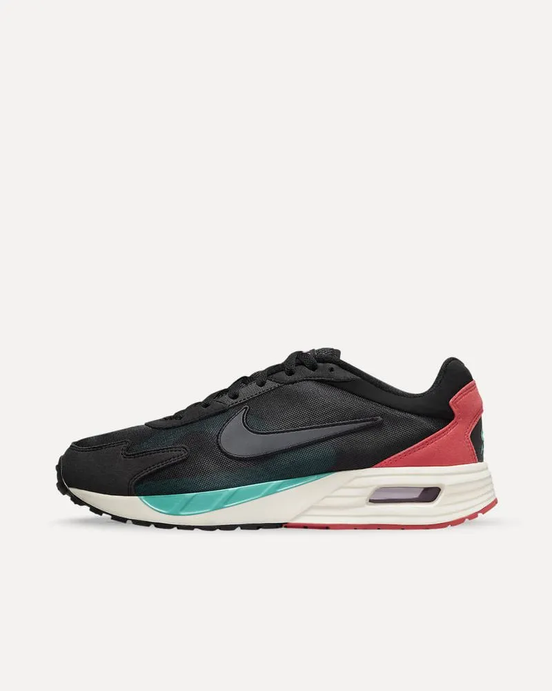 Nike Air Max Solo Black/Metallic Dark Grey-Clea Jade II-Vivid Sulfur-Track Red-Black DX3666-001 sneaker