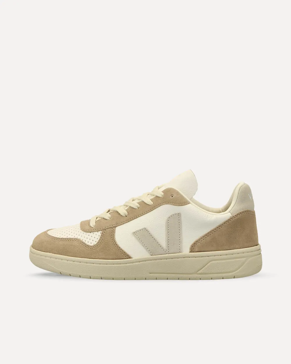 Veja V-10 Chromefree Leather extra white / natural / sahara VX0503298 sneaker