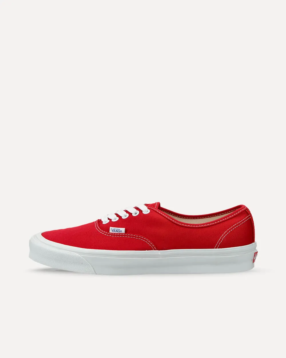Vans OG Authentic LX red / true white VN0A4BV905D1 sneaker