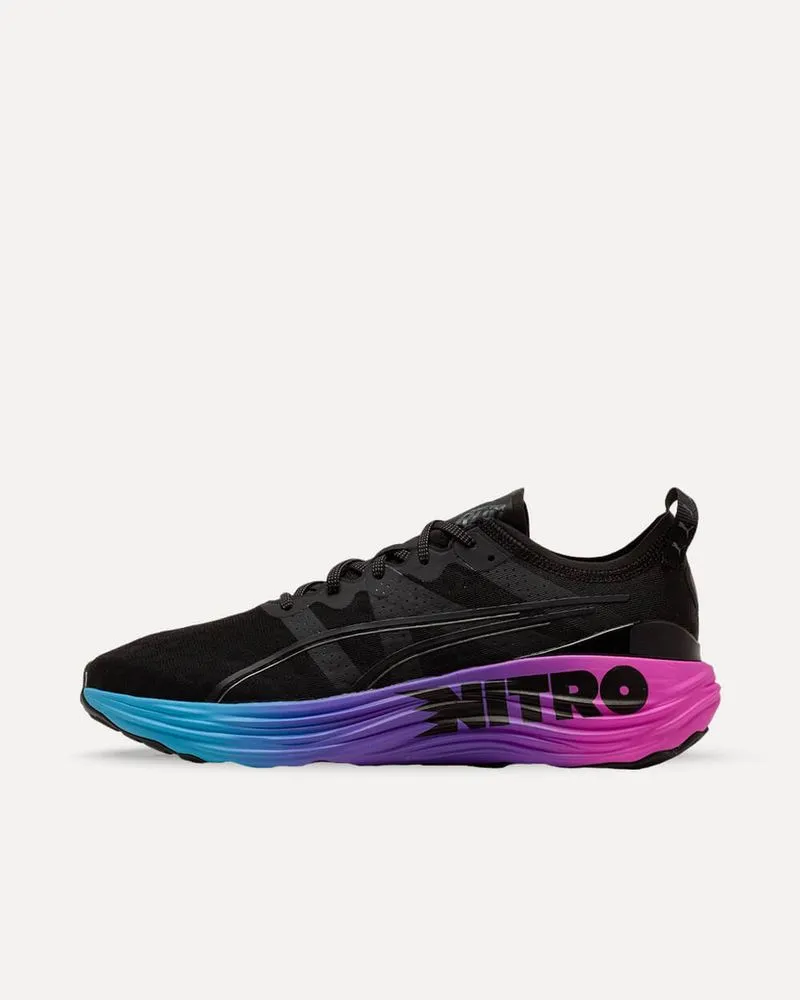 Puma ForeverRun Nitro Sunset Puma Black / Luminous Blue / Electric Orchid 380007-01 sneaker