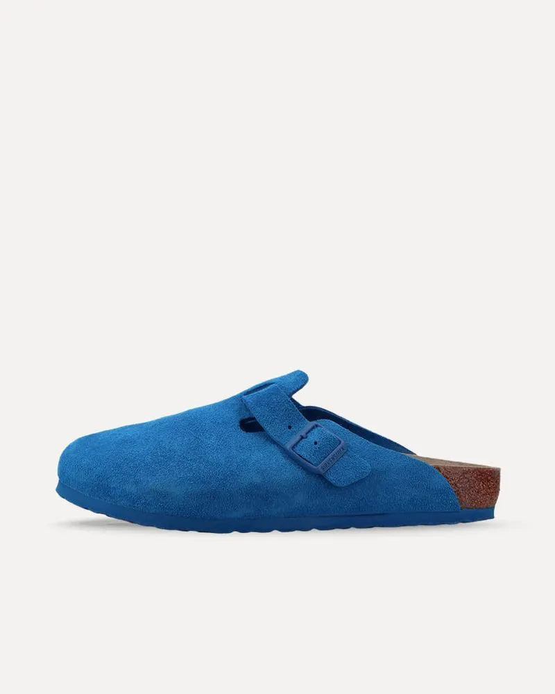 Birkenstock Boston Suede Leather Ultra Blue 1022556 sneaker