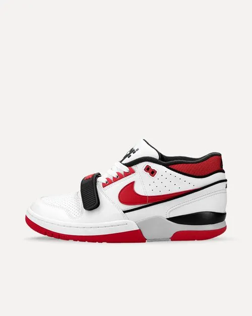 Nike x Billie Eilish Air Alpha Force 88 SP WHITE/FIRE RED-NEUTRAL GREY DZ6763-101 sneaker