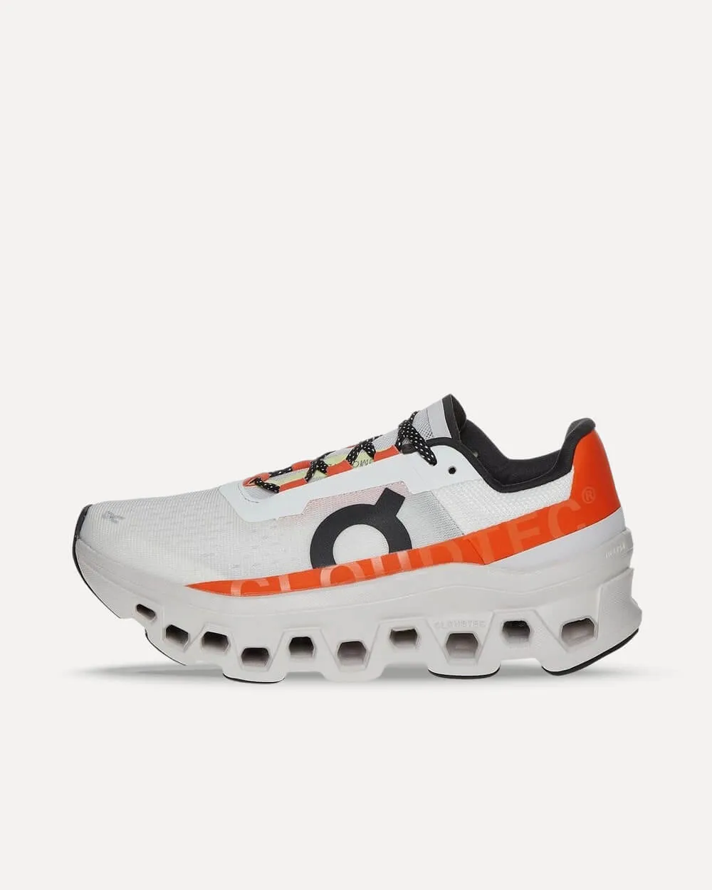 On Cloudmonster Undyed White / Flame 6198083 sneaker