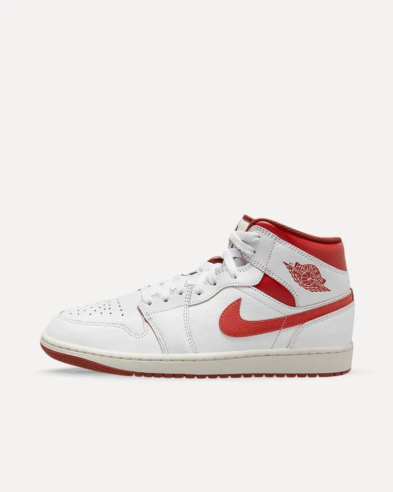 Nike Air Jordan 1 Mid SE „Dune Red“ White / Lobster / Dune Red / Sail FJ3458-160 sneaker