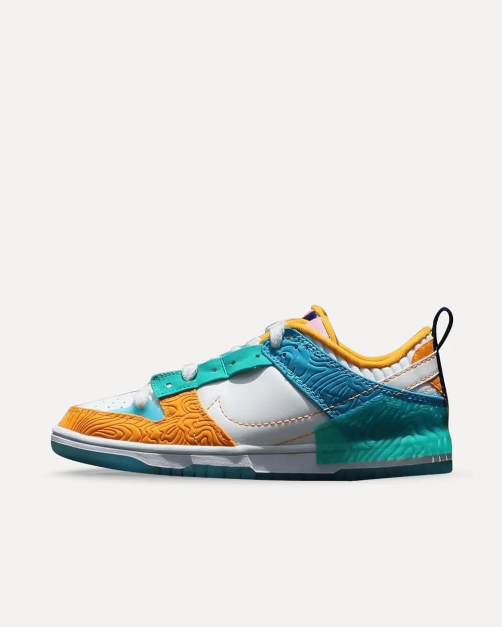 Nike x Serena Williams Design Crew Dunk Low Disrupt 2 SUMMIT WHITE/CLEAR JADE-BALTIC BLUE-SUNDIAL DX4220-100 sneaker