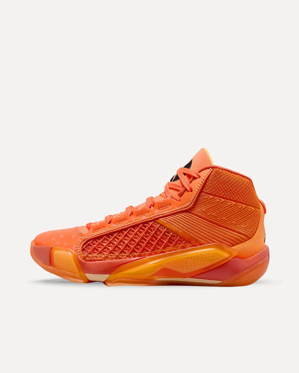 Nike Air Jordan 38 „Center Star“ Cone/Black-Brilliant Orange-Melon Tint FQ9008-800 sneaker