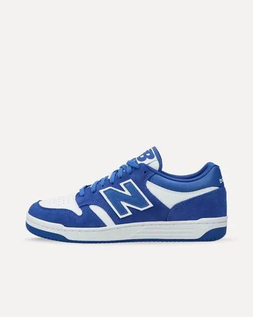 New Balance BB480LWH White / Marine Blue BB480LWH sneaker