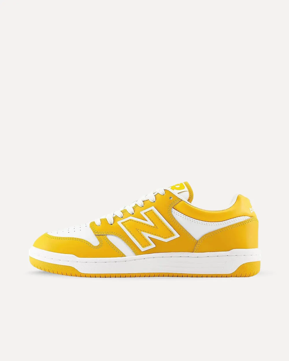 New Balance BB480LWA White / Varsity Gold BB480LWA sneaker