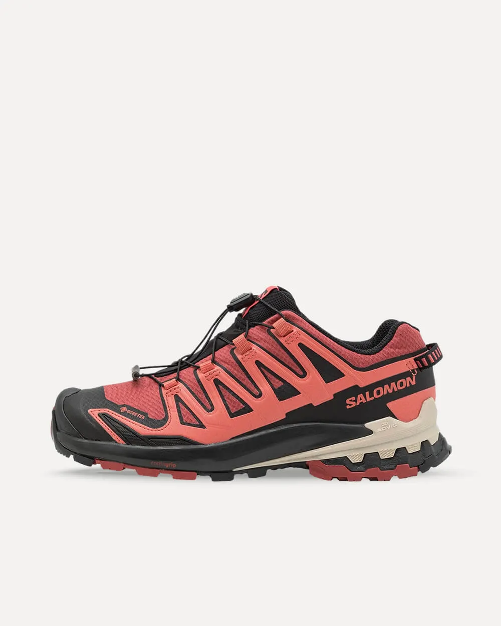 Salomon XA Pro 3D V9 GTX Cow Hide / Black / Faded Rose 472709 sneaker
