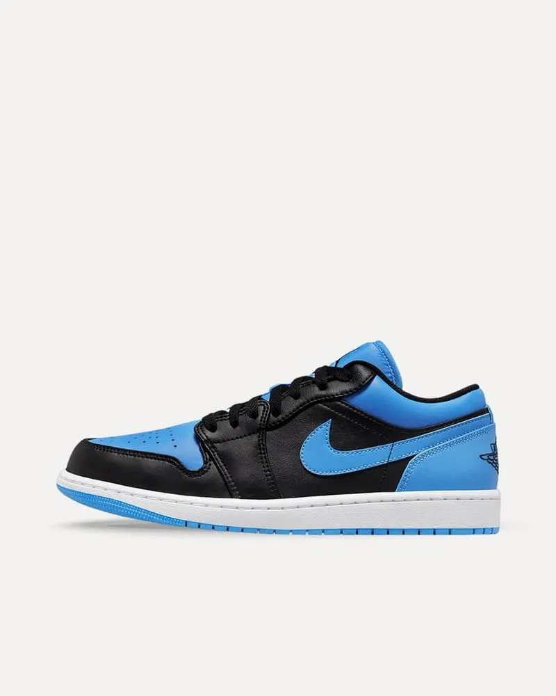 Nike Air Jordan 1 Low „GS“ Black / Black / University Blue / White 553560-041 sneaker