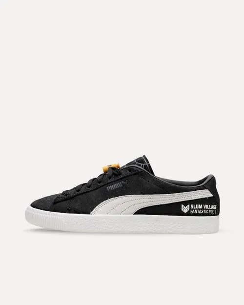 Puma Slum Village x Distinct Life x Suede Fantastic Vol. 2 PUMA BLACK-PUMA WHITE 394971-01 sneaker