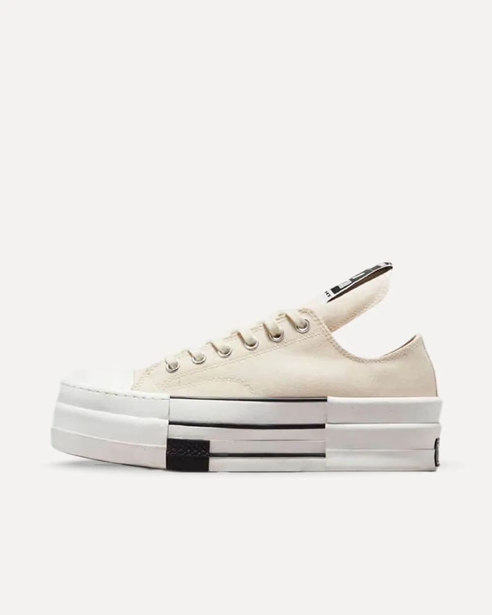 Converse x DRKSHDW DBL DRKSTAR Chuck 70 NATURAL IVORY/BLACK/EGRET A04955C sneaker