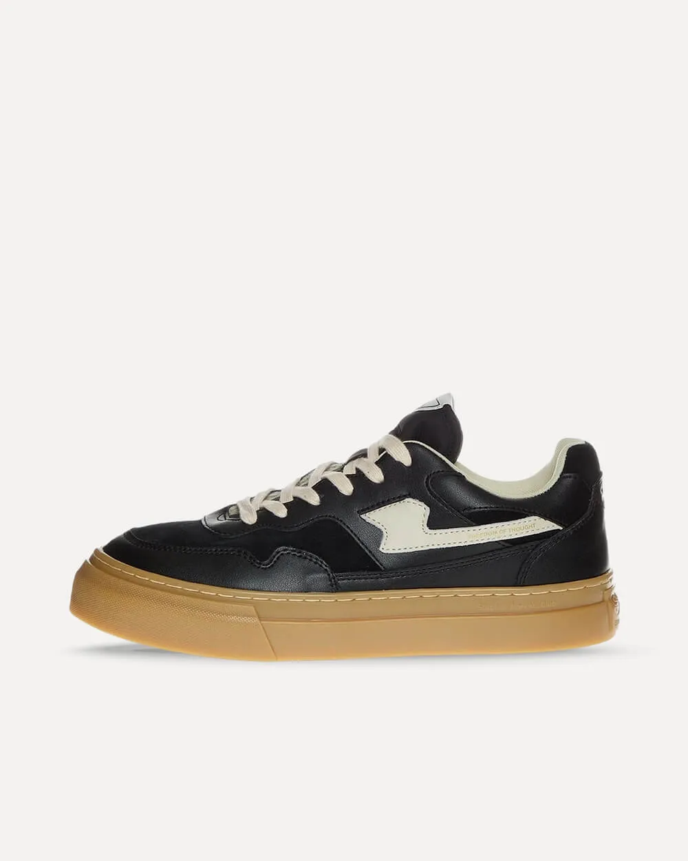 Stepney Workers Club Pearl S-Strike Leather Mix Black Gum YA09011 sneaker