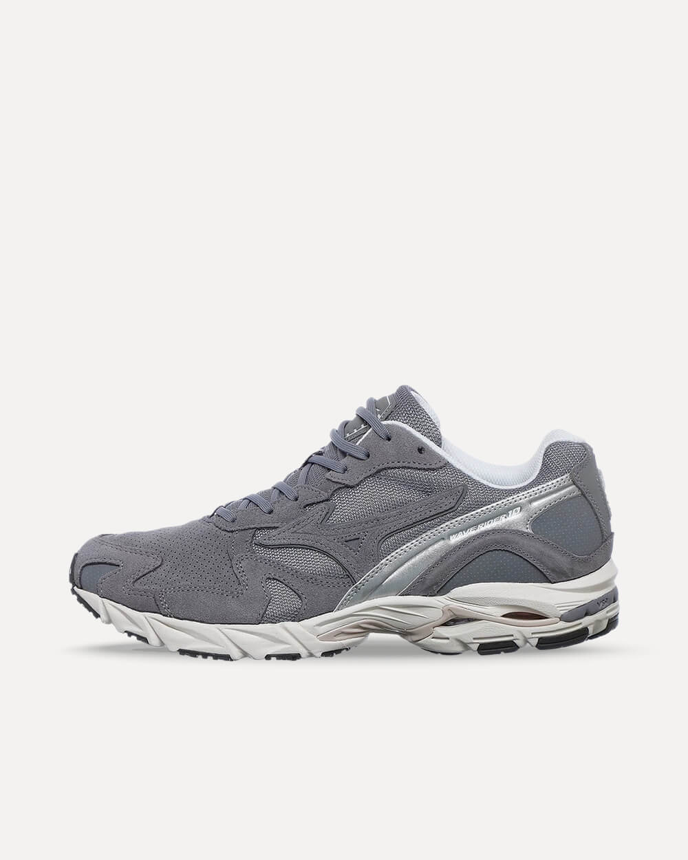 Mizuno SportStyle Wave Rider 10 Quicksilver / Tradewinds / Snow White D1GA227704 sneaker