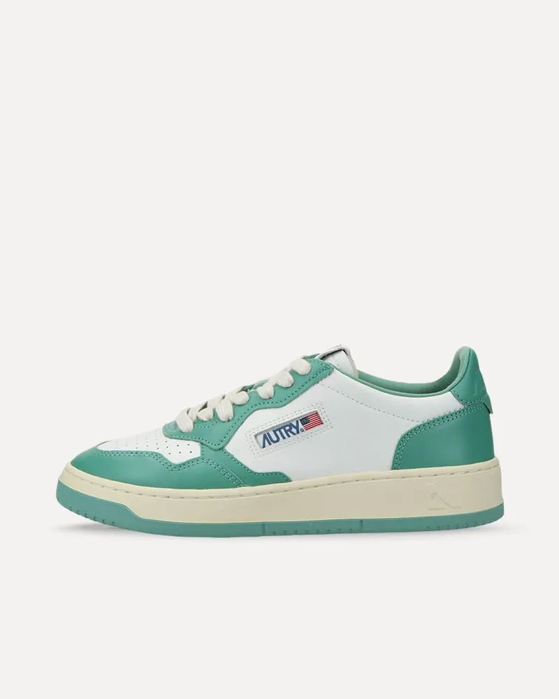Autry Medalist LEAT/LEAT WHT/MALACHITE AULWWB30 sneaker