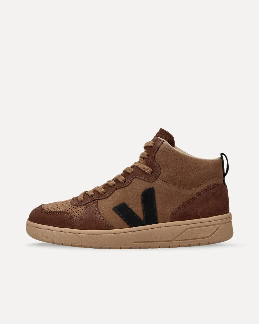 Veja V-15 Suede BROWN_BLACK VQ0303310 sneaker